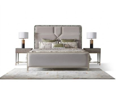 Camera da letto, design letto di lusso, letti, 180x200 cm, Dubai, doppio.