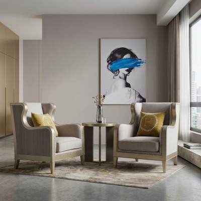 Arredamento Poltrona relax monoposto Club di lusso Design sedia Hotel Dubai