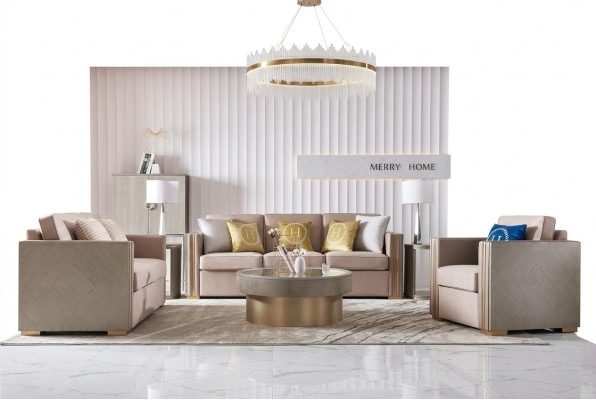 Design Arredamento Mobili Divano 3+2 Posti Divano Set di Poltrone