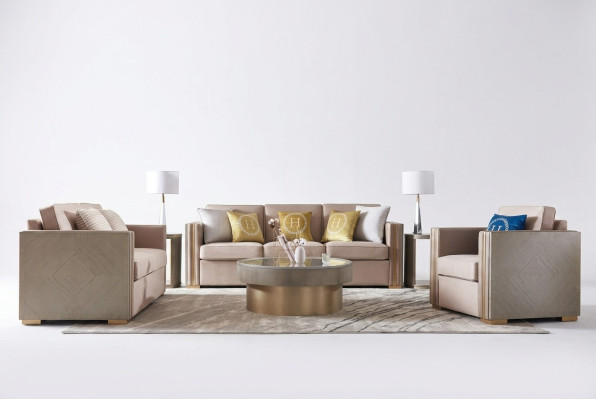 Mobili di lusso per il soggiorno Set divano stile hotel Divani sofa couch