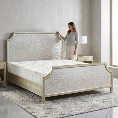 Letto matrimoniale Royal in legno di lusso letto matrimoniale 180x200 cm lusso