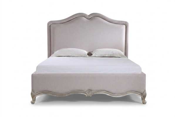Lussuoso letto d'hotel, letto matrimoniale in legno design classico 180x200 camera da letto