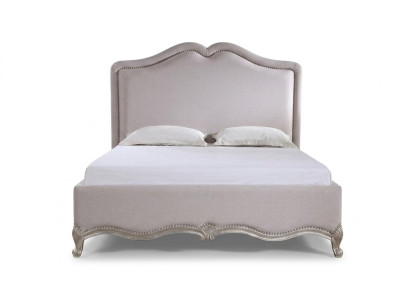 Lussuoso letto d'hotel, letto matrimoniale in legno design classico 180x200 camera da letto