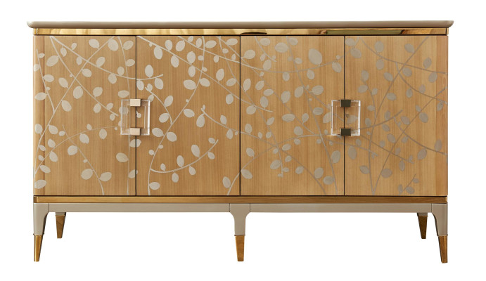 Comò Sideboard Comò di lusso in legno Design per camera da letto