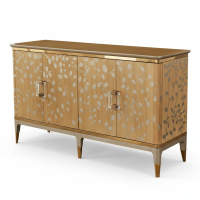Comò Sideboard Comò di lusso in legno Design per camera da letto