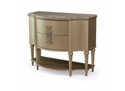Eleganti comodini Comodino rotondo in marmo Mobili di design di lusso