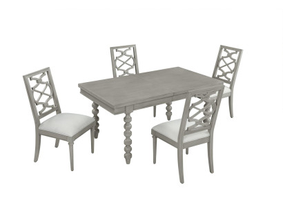 Tavolo da pranzo, set da sala da pranzo, gruppo da pranzo, tavolo 4 sedie set