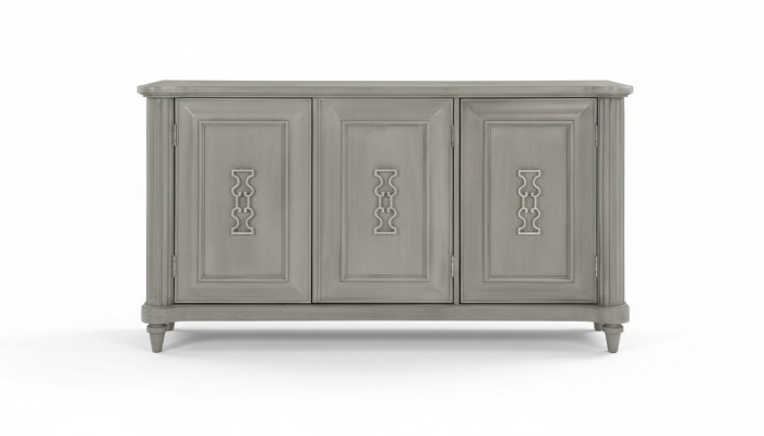 Comò credenza consolle armadio guardaroba credenza mobile di design grigio nuovo