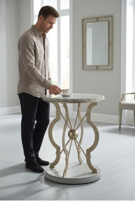 Tavolino laterale Grigio Tavolino da salotto Tavolino design moderno Tavolino in marmo   Tavolinetto laterale Grigio Tavolino da soggiorno Tavolino design moderno Tavolino in marmo