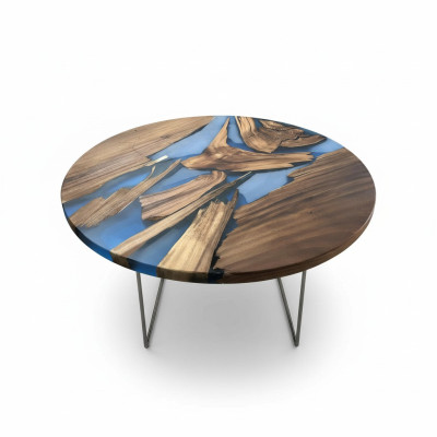 Tavoli rotondi design tavolo moderno mare fiume mobili 90 cm