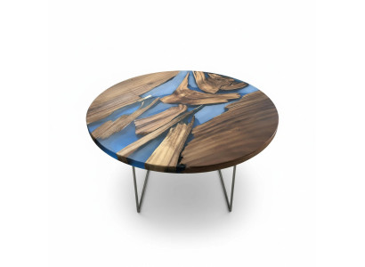 Tavoli rotondi design tavolo moderno mare fiume mobili 90 cm