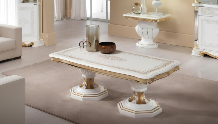 Tavolo da salotto di lusso tavolini da salotto design tavoli stile mobili rettangolari tavolo in legno