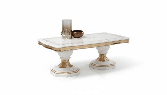 Tavolo da salotto di lusso tavolini da salotto design tavoli stile mobili rettangolari tavolo in legno