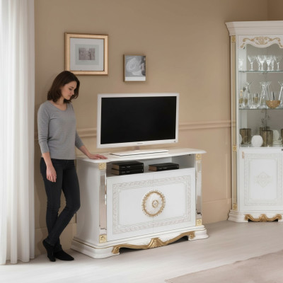 Mobili italiani in stile bianco RTV armadio libreria armadi credenze cassettiere sideboard