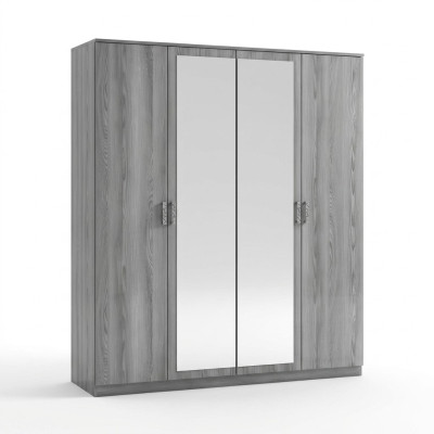 Armadio armadi armadi parete 4 ante legno mobili camera da letto Nuovo
