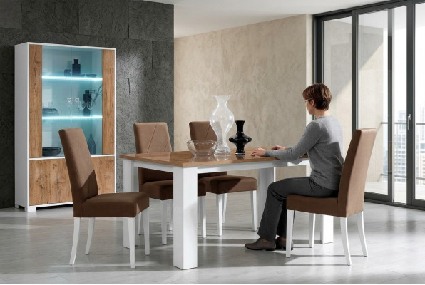 Tavolo da pranzo 160*90 cm Tavolo da cucina Mobili di lusso Tavolo da conferenza in legno Tavoli da pranzo