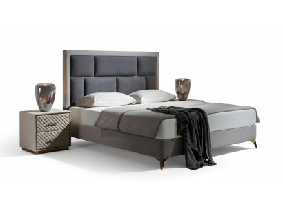 Camera da letto 3 pezzi. Set letto 2 comodini mobile letti matrimoniali rivestimenti hotel