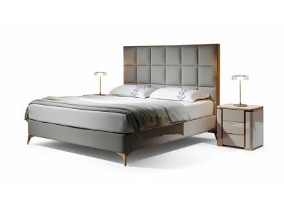 Progettazione Letto Camera da Letto Letti Tessile Hotel Lusso Imbottitura Seduta Tessuto Mobili Nuovo
