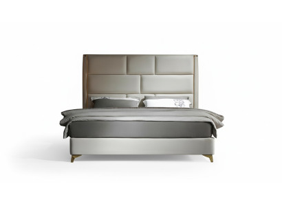Camera da letto di lusso Letto Imbottito Design Matrimoniale Letti dell'Hotel Arredi dell'Hotel Velluto Nuovo
