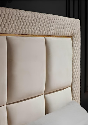 Design di lusso Letti matrimoniali Hotel Mobili da hotel Camera da letto di lusso Letto Imbottito Nuovo