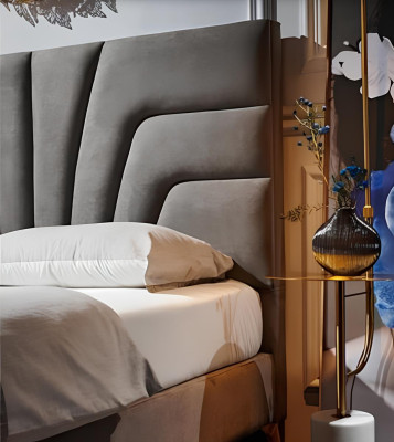 Hotel Matrimoniale Lusso Letto Matrimoniale Camera da Letto Design Mobili Legno Letti di Lusso Nuovi