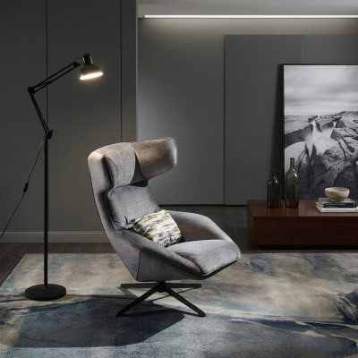 Mobili di design di lusso, sedie moderne, poltrone di design tessili per il soggiorno.
