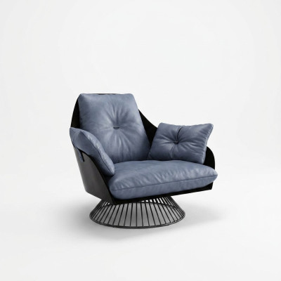 Lusso Poltrona Mobili Soggiorno Monoposto Divano Couch Lounge Decorazione Club Hotel