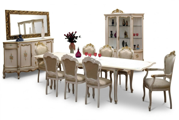 Tavolo da pranzo Tavolo Sala da pranzo Soggiorno Tavoli Legno Art déco Tavoli da pranzo Antico Nuovo