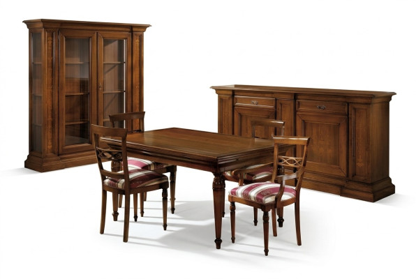 Tavolo da pranzo in legno Tavoli da pranzo Tavoli da pranzo Design in legno Mobili di lusso italianiren.