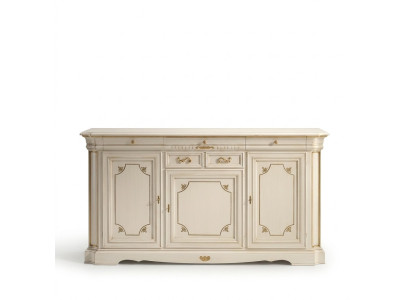 Design cassettiera mobile credenza classica soggiorno legno armadio lusso Italia