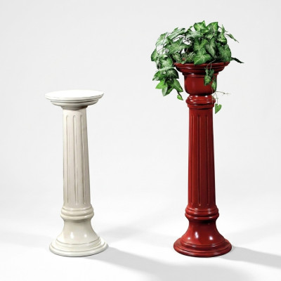 Espositore per fiori Colonna per fiori Fioriera Espositore per fiori Espositore per fiori Bianco nuovo