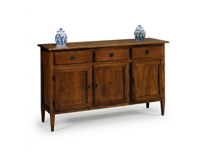 Comò credenza madia madie in legno massiccio mobile cassettiera marrone