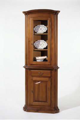 Vetrina credenza stile retrò armadio da salotto cassettiera armadi in massello vetrine