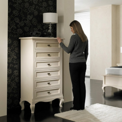 Comò, credenze, armadi in legno massello, mobili, credenza, sideboard bianco.