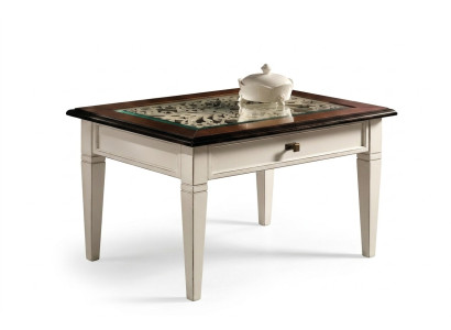 Tavolo da caffè Tavolo Lusso Legno Tavoli Console Design Mobili Italiani Vaccari