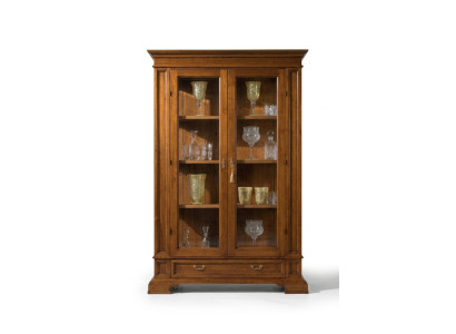 Soggiorno credenza, vetrina in vetro, credenza da sala da pranzo, armadi in legno, mobili