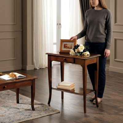 Console tavolo console mobili da tavolo consolle in legno telefono d'appoggio italiano