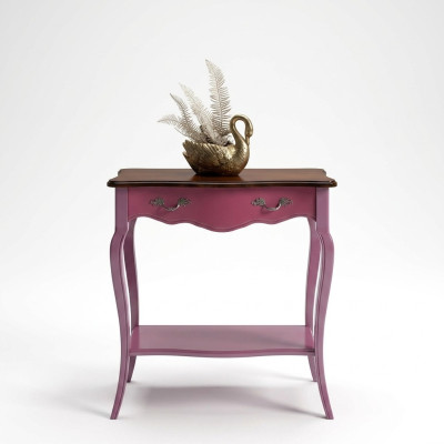 Rosa tavolo da console in legno console tavolo telefono tavolo corridoio mensola nuovo