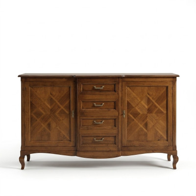 Buffet Comò Credenza Tavolo d'appoggio Cassetto Vetrina Soggiorno Legno Comò Nuovi
