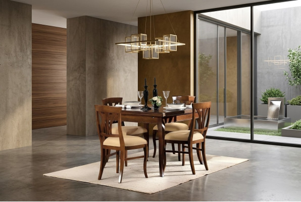 Sala pranzo Sedie Sedia pranzo Set 4 sedie, nuove 5 pezzi Sala pranzo Sedie Sedia pranzo Set 4 sedie, nuove 5 pezzi