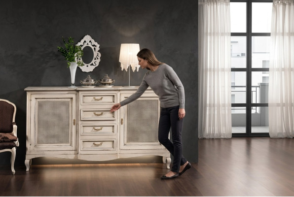 Mobile portaoggetti Mobiletto commode Madia Legno massiccio Armadietti Italia Armadio Mobili