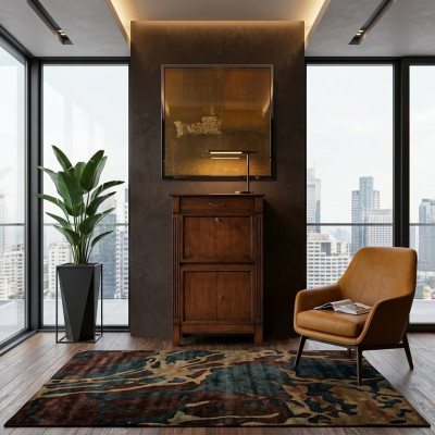 Comò credenza armadio guardaroba credenza mobile stile antico legno lusso legno