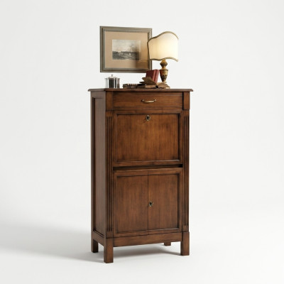 Comò credenza armadio guardaroba credenza mobile stile antico legno lusso legno