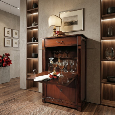 Comò Armadi in legno Credenza Mobili Comò Madia Armadio Classico nuovo