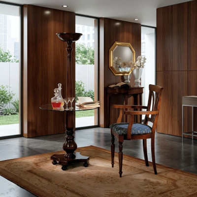 Sedia da sala da pranzo Poltrona di lusso Sedia in legno marrone Sedia da salotto Nuovo.   Sedia da pranzo Sedia da lusso Sedia in legno marrone Sedia da salotto Nuova.