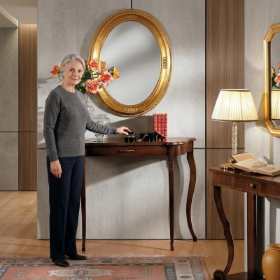 Tavolo da console design in legno Tavolo di lusso con consolle Sideboard Console da tavolo Sideboard.
