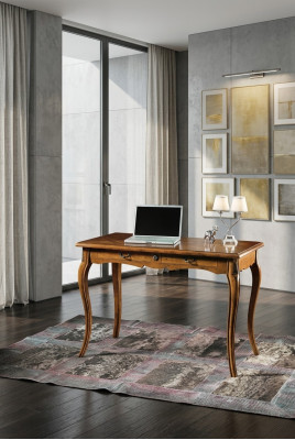 Segretaria Mobili da ufficio Scrivania Tavolo per computer in legno massello Cassetti Tavoli