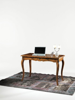 Segretaria Mobili da ufficio Scrivania Tavolo per computer in legno massello Cassetti Tavoli