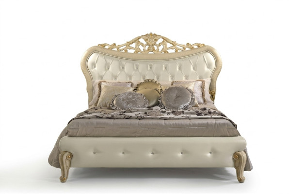 Letto Imbottito Design Letti Matrimoniali Camera da Letto Legno Struttura Letto Chesterfield Nuovo