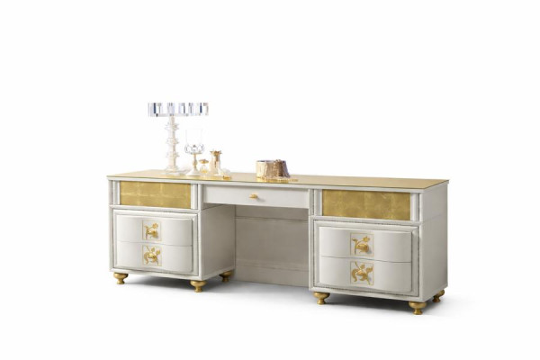 Vanity Table Design di lusso Tavoli Cosmetici Specchio da toeletta Console Camera da letto